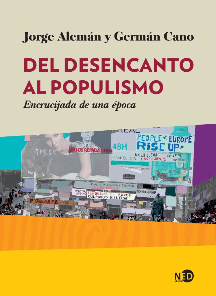 Cubierta del libro Del desencanto al populismo