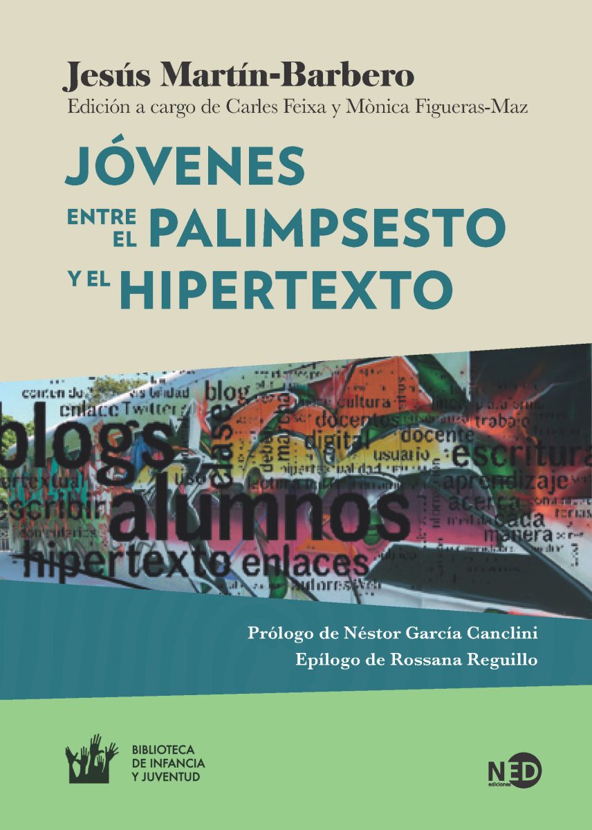 Cubierta del libro Jóvenes. Entre el palimpsesto y el hipertexto
