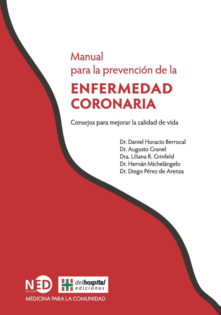 Cubierta del libro Manual para la prevención de la enfermedad coronaria