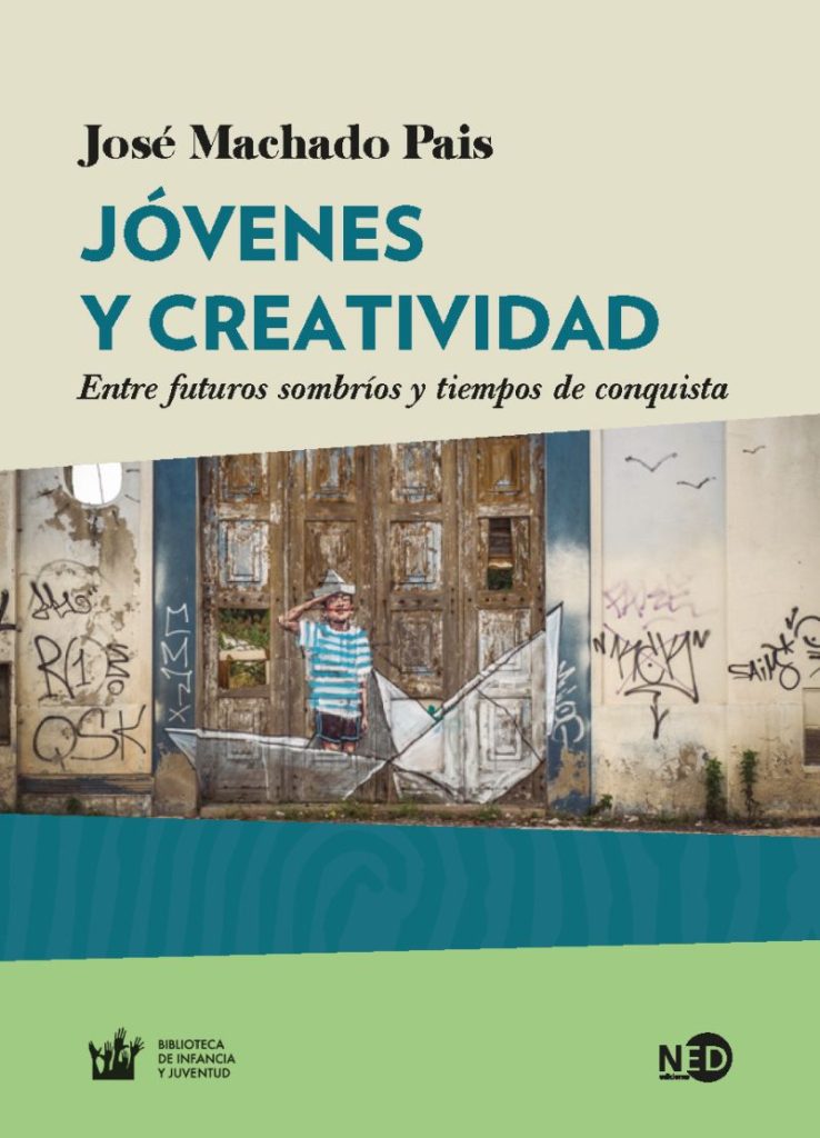 Cubierta del libro Jóvenes y creatividad