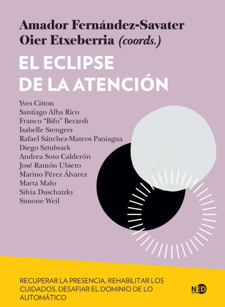 Cubierta del libro El eclipse de la atención