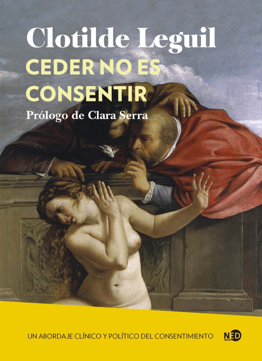 Cubierta del libro Ceder no es consentir