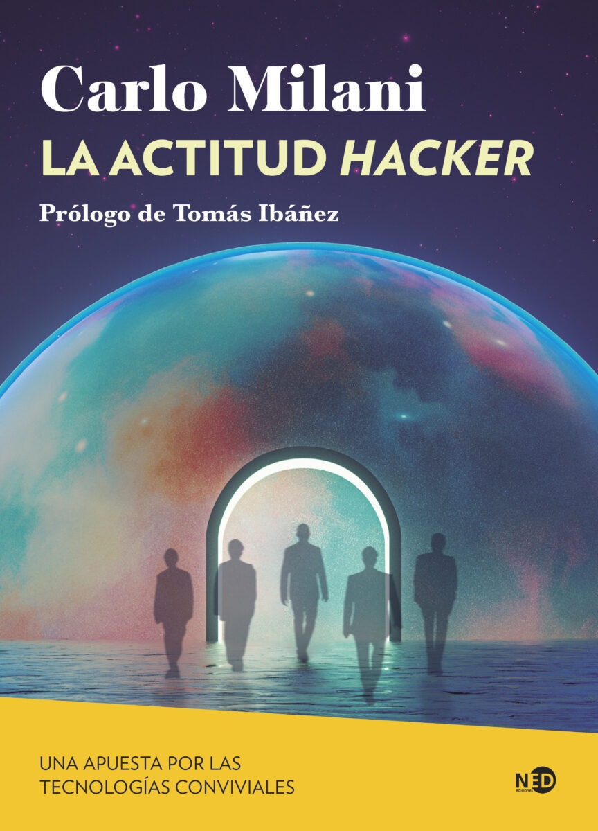 Cubierta del libro La actitud hacker