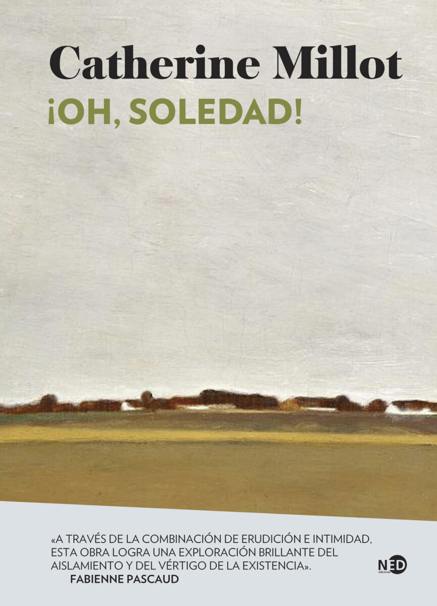 Cubierta del libro ¡Oh, soledad!