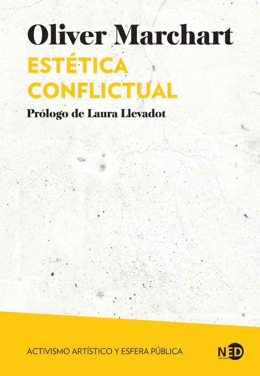 Cubierta del libro Estética conflictual