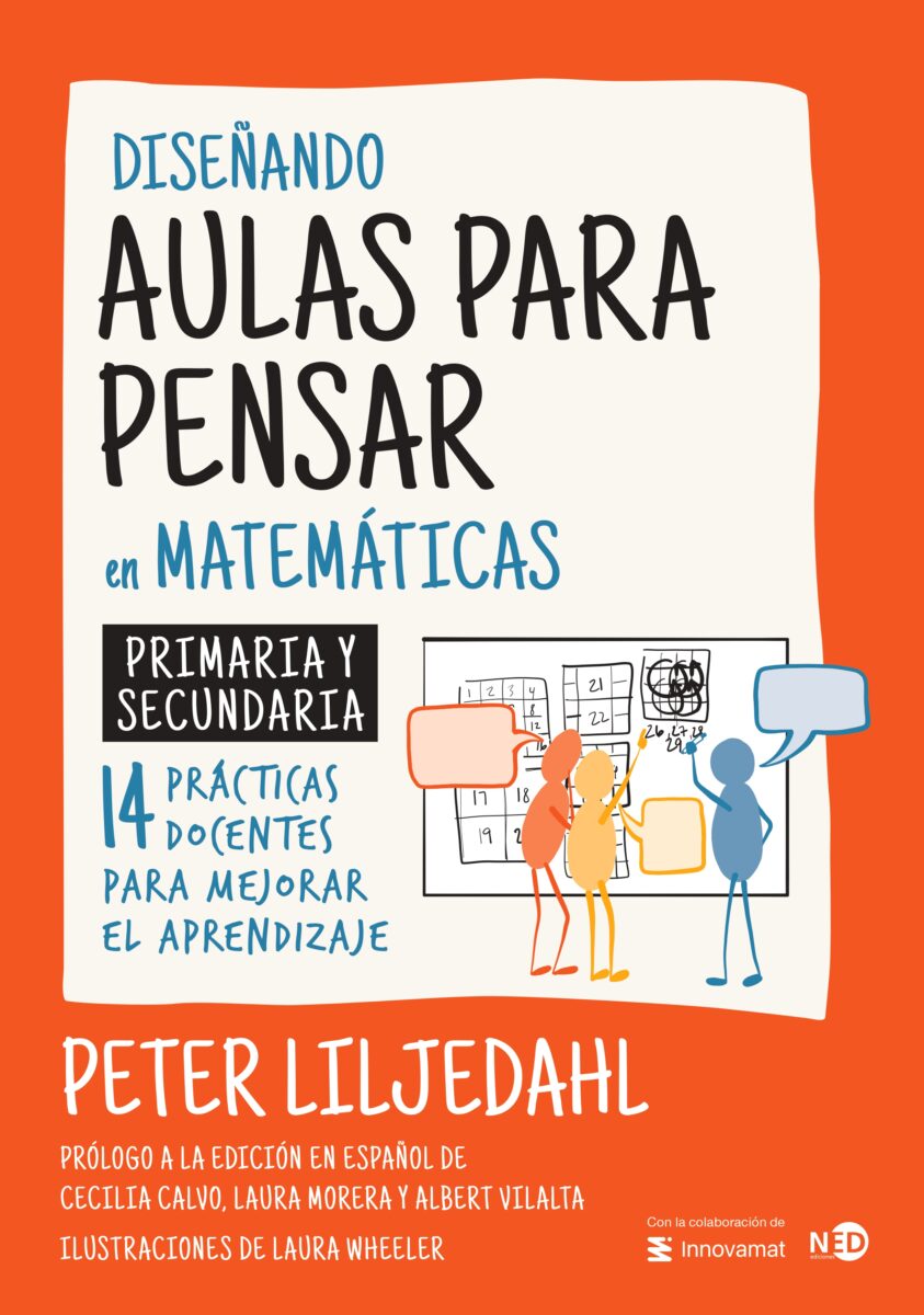 Cubierta del libro Diseñando aulas para pensar en matemáticas