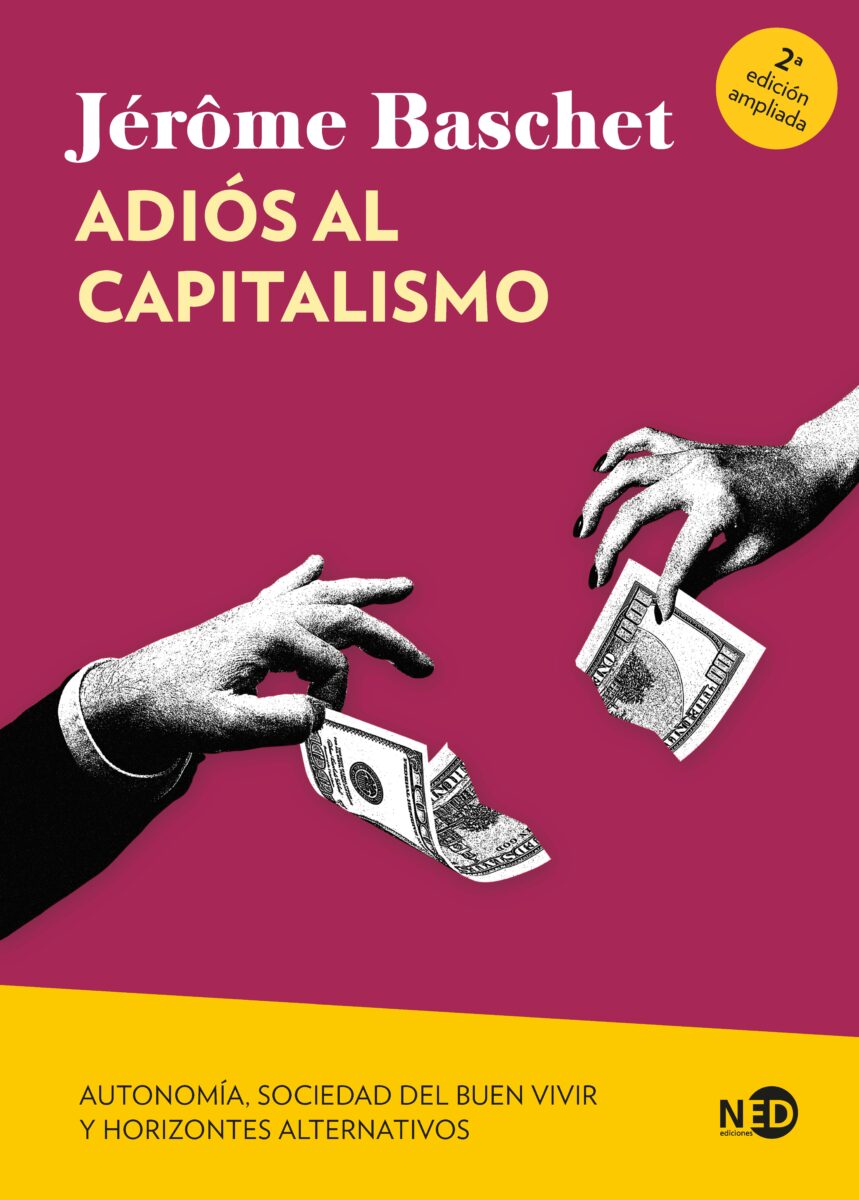 Cubierta del libro Adiós al capitalismo