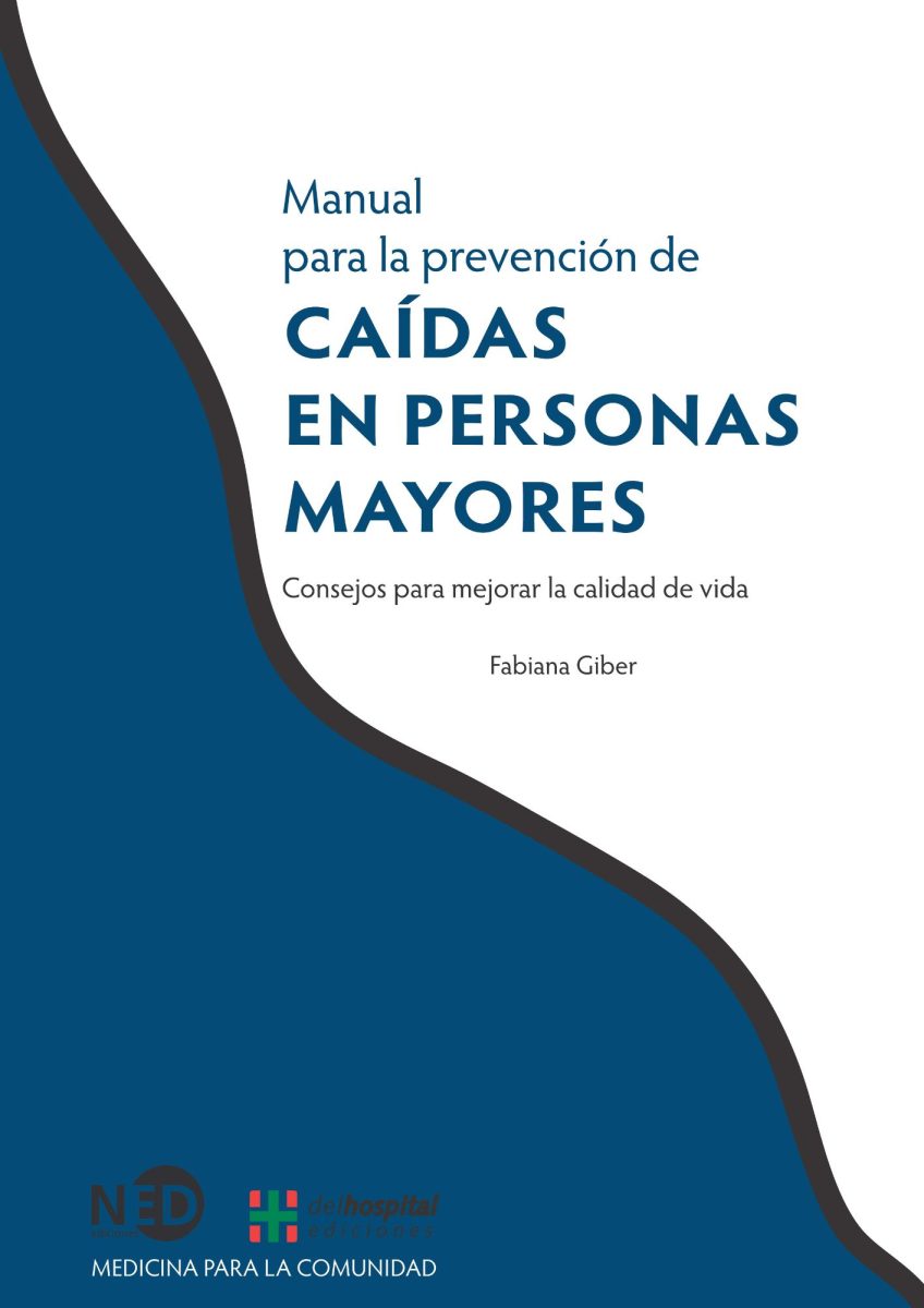Cubierta del libro Manual para la prevención de caídas en personas mayores