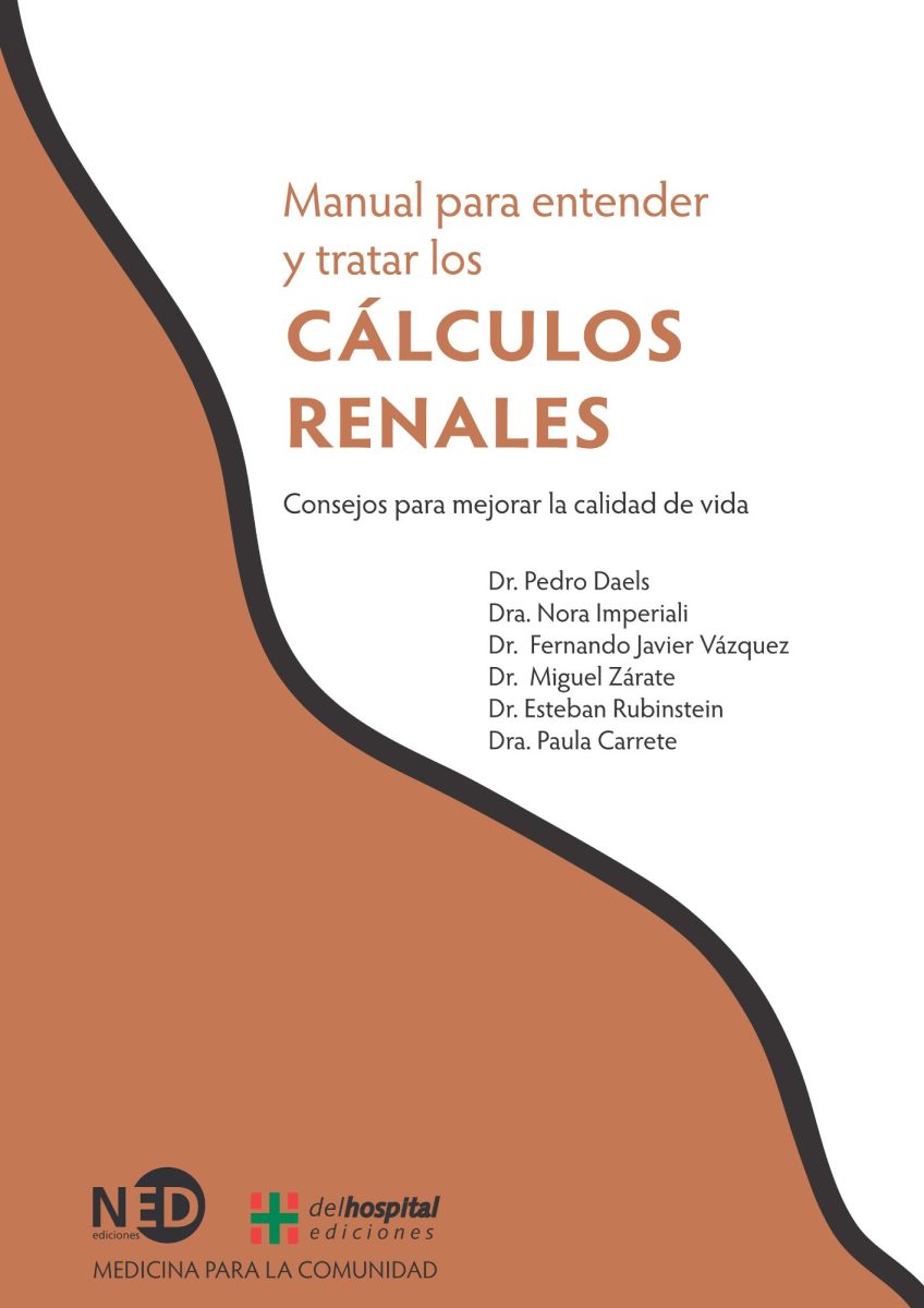 Cubierta del libro Manual para entender y tratar los cálculos renales