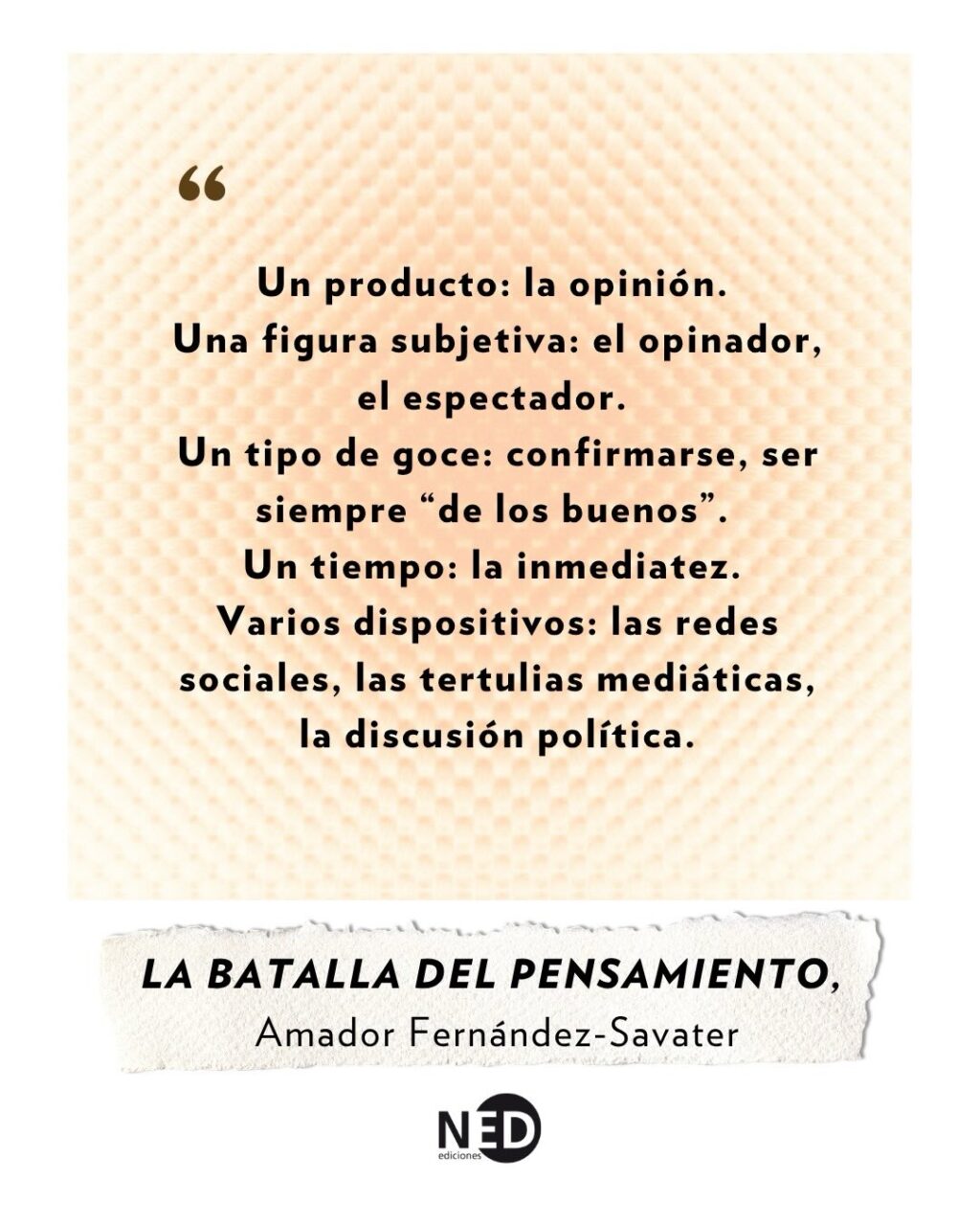 Instagram post from nedediciones. This post is in position 2.