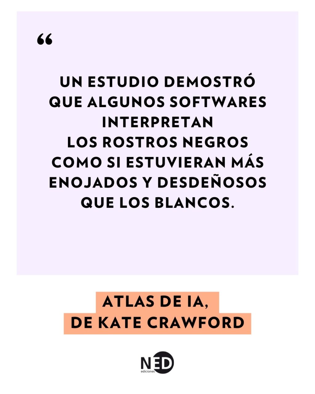 Instagram post from nedediciones. This post is in position 3.