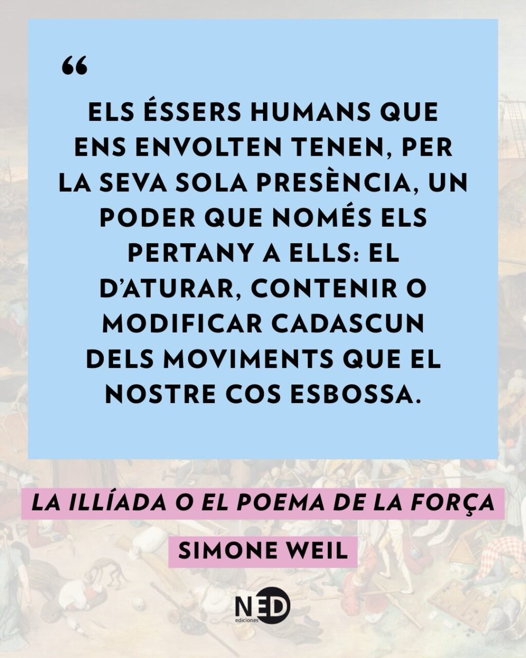 Instagram post from nedediciones. This post is in position 3.