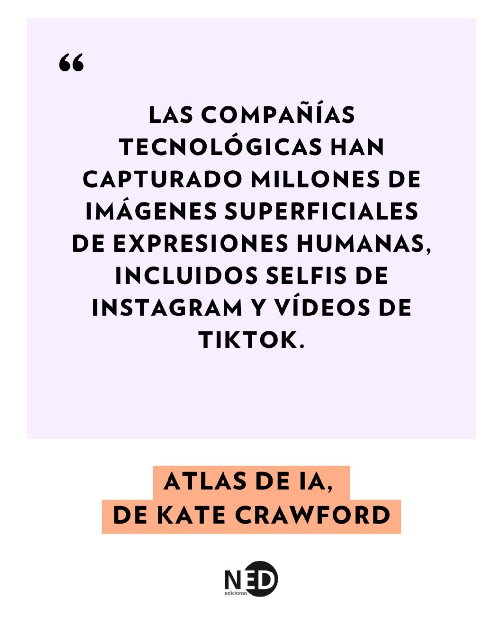 Instagram post from nedediciones. This post is in position 0.