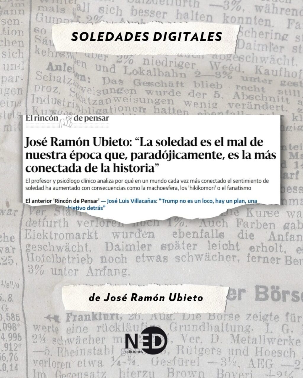 Instagram post from nedediciones. This post is in position 1.